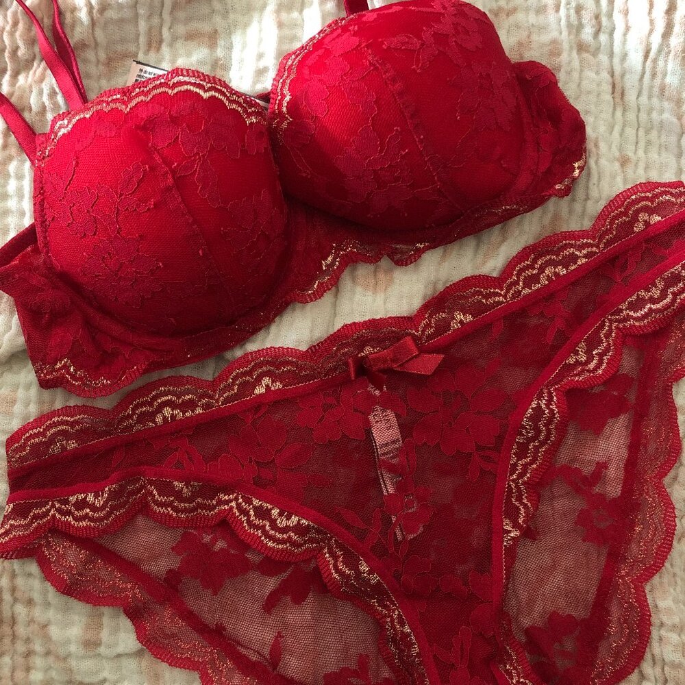 Christmas Used Lingerie Set - image 1